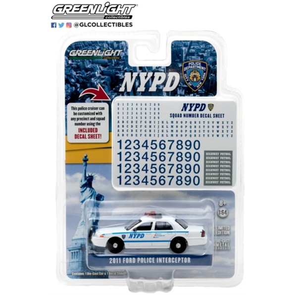 Ford Crown Victoria 2011 New York City Police Dept John Ayrey Die Casts